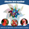 5 PCS Windmills for Garden Set, Bird Deterrent Set, Bird