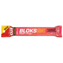 Clif Bar Bloks Sours Chews Fresa Limonada 18 piezas 7222524161000