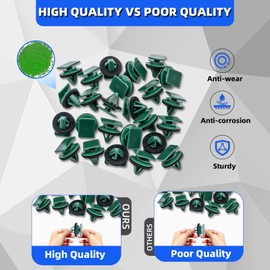 NINGFIST 30pcs Rocker Panel Moulding Door Trim Panel Retainer Clip for Mazda CX-3 MX-30 EV MX-5 D10E-51-SJ3