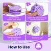 Shower Steamer Holder, Multi-Use Shower Steamer Tray with Suction Cup