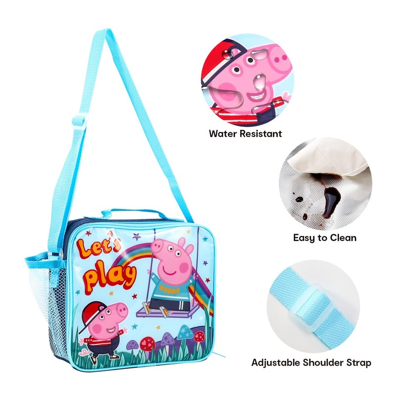 TDL George and Favourite Pig Lunch Bag Children's School or