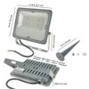 QUANS 2-Pack 20W LED Flood Lights - Cool White 6000K,