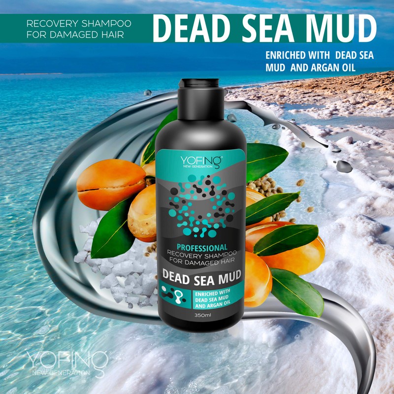 Dead Sea Mud Shampoo - Anti Hair Loss & Anti