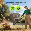 VASG Leaf Blower Cordless, 3 x 21V Batteries & Fast