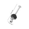 Kisangel Heavy Duty Trampoline Screws 15 Pack Fit for Indoor/Outdoor
