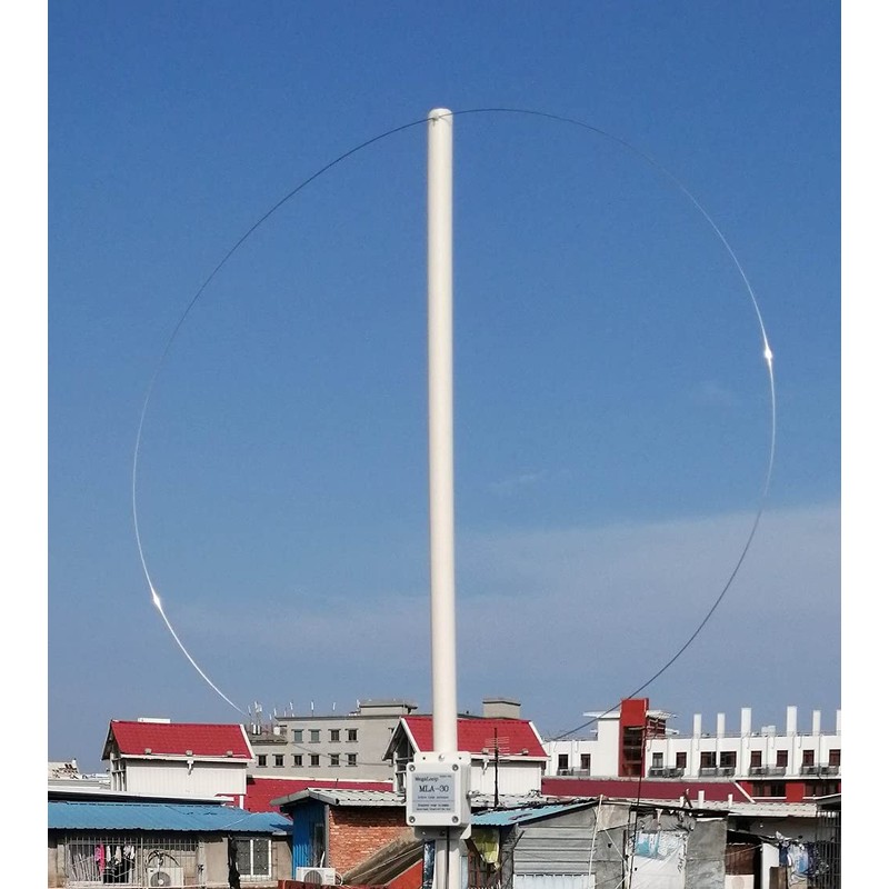 Upgrade Version Loop Antenna MLA-30+ Plus 0.5-30MHz Rainproof Ring Active