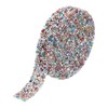 MECCANIXITY 1 Pcs Resin Rhinestones Trim 3 Yards x 0.8