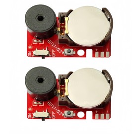 2piece Annoying Noise Generator Creative Pranks with Screams and Cricket Sounds Funny and Annoying Noise Generator PP, red