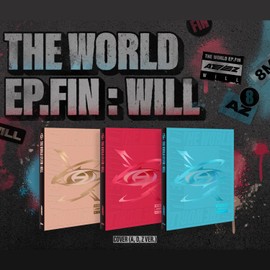 ATEEZ - 2nd Album [THE WORLD EP.FIN : WILL] (A Ver.) Photobook + CD + Contents Envelope + Album Sticker + Member Sticker + Postcard + Photocard A + Photocard Z + 2 Pin Badges + 4 Extra Photocards