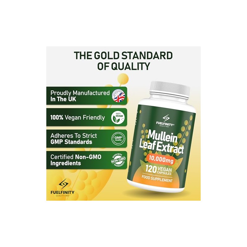 Mullein Leaf Extract for Lungs - 10,000 mg – Lung