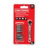 CRAFTSMAN Screwdriver Set, Ratcheting Offset, Multi-Bit, 10 Piece (CMHT68008)