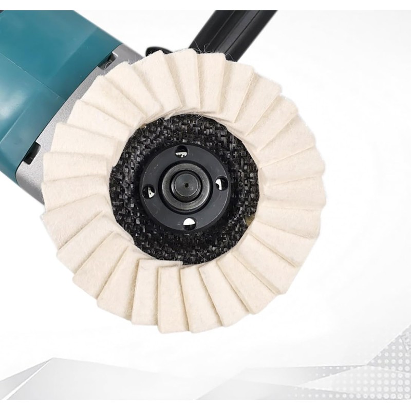 Felt Buffing Polishing Flap Disc Wool Felt Disc Wheel for
