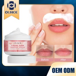 Peach Hair Removal Cream Gentle and non-irritating to clean women's facial lip hair and sweat hair quickly remove hair cream - net weight: 1 pcs