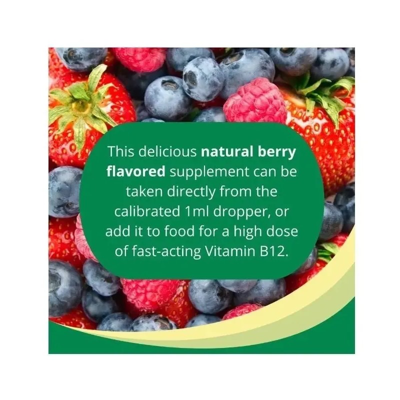 Vitamina B12 Liquida Sublingual 5000 Mcg 59 Dosis Sistema In