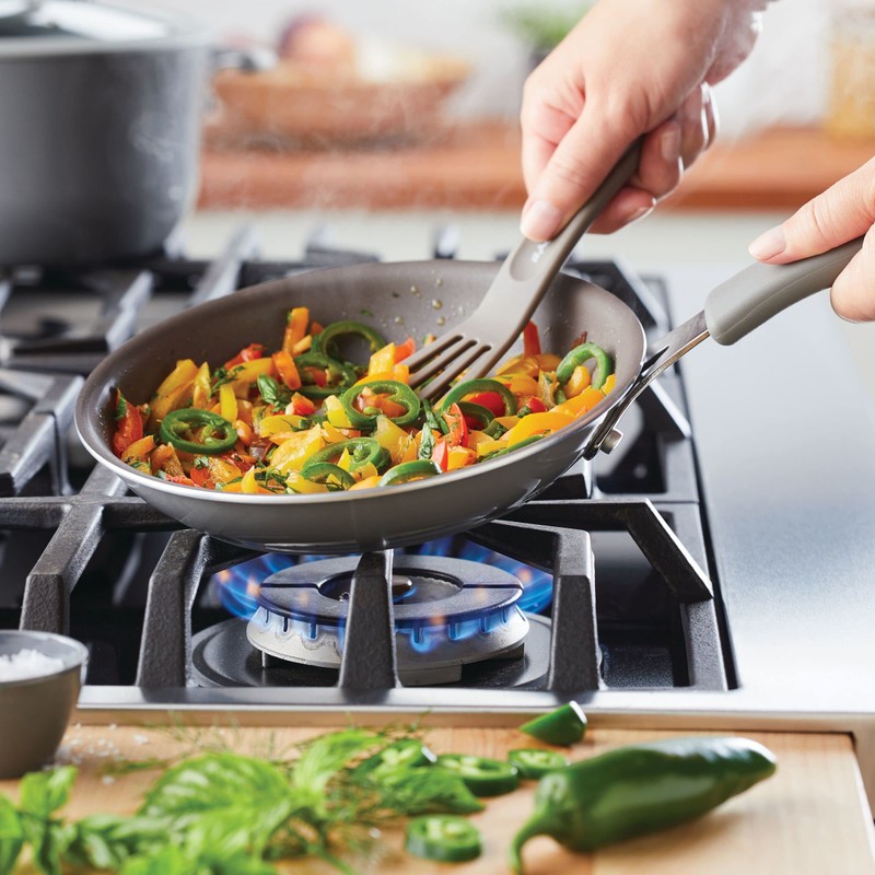 Rachael Ray Cook + Create Nonstick Frying Pan/Skillet, 8.5 Inch,