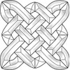 Stained Glass Supplies - Celtic Square Bevel Cluster EC829 7