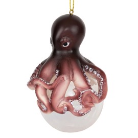 Octopus Kraken Sea Creature Christmas Tree Nautical Ornaments