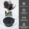 MIRKOO Backup Alarm 110dB 12V-80V DC Waterproof Industrial Heavy-Duty Backup