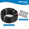 Air Compressor Tubing Kit 3/4" x 100ft HDPE Aluminum Piping
