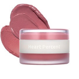 Heart Percent Dot On Mood Custom Lip & Cheek [Dual Color] Fog Pot & Shine Balance [#04. Soft Pink]