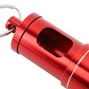 Portable Pocket Ashtray with Keychain Lanyard Retractable Circular Aluminium Alloy