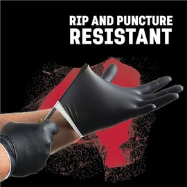 Venom Steel Premium Industrial Nitrile Gloves, (Paquete de 100)