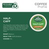 Green Mountain Coffee Roasters Half Caff, Single-Serve Keurig K-Cup Pods,