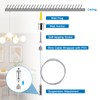 Teemyaa Ceiling Hanging Wire Cable Kit, 4 Sets Wire Cable