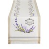 DII Lavender Fields Tabletop Collection Cotton Woven, Table Runner, 14x72