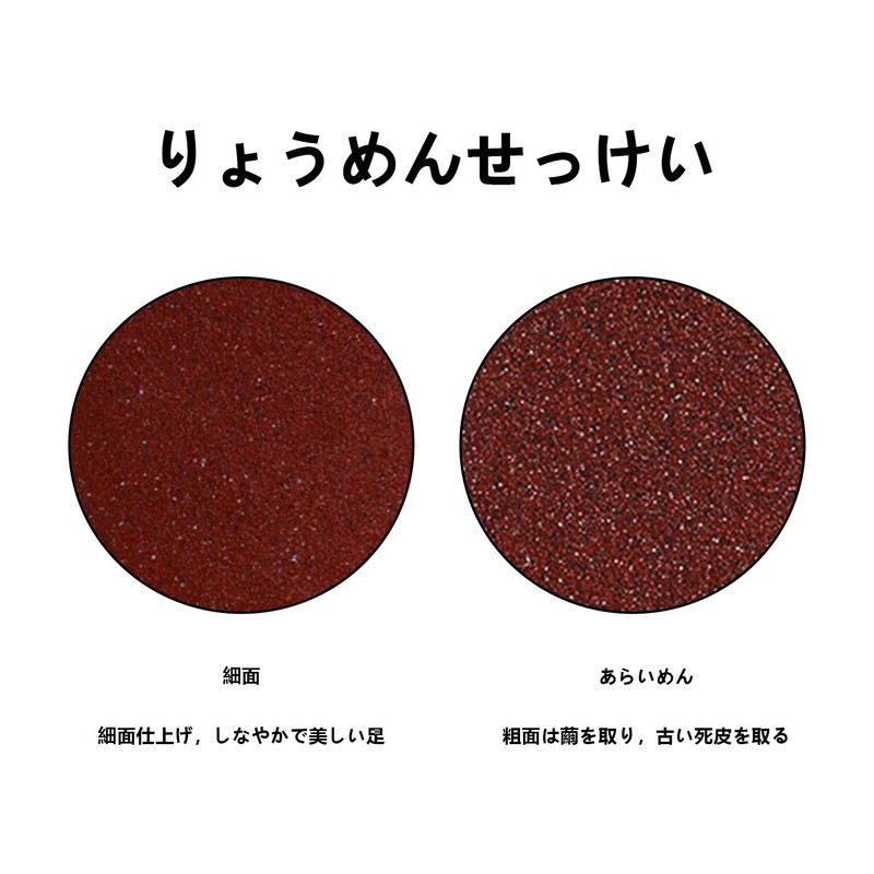 かかと 角質取り 踵 ヤスリ かかとやすり 両面タイプ 乾湿足用 フットケア かかとケア