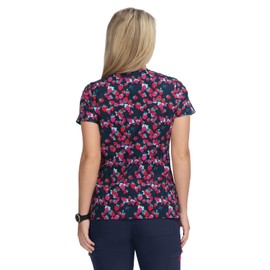 KOI Betsey Johnson B120PR Women's Bell Top Berry Burst M