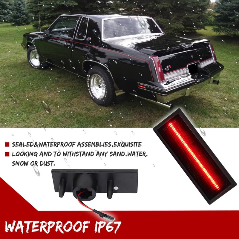 GTINTHEBOX for 1981-1988 Oldsmobile Cutlass 442 Front Amber & Rear