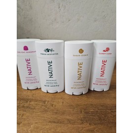 Native Deodorant Antiperspirant 2.65oz Paraben / Aluminum Free  Holiday Scents - Sugar Cookie