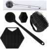 Cepillo de baño multiusos, juego de cuatro piezas, material de