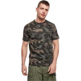Brandit T-Shirt Various (Camouflage) Colours, Sizes S to 7XL, Dark camo