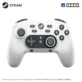 ワイヤレスホリパッド for Steam (シャイニーホワイト)