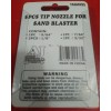 Central Pneumatic Nozzle 5pack for Abrasive Blaster for Fine Abrasives