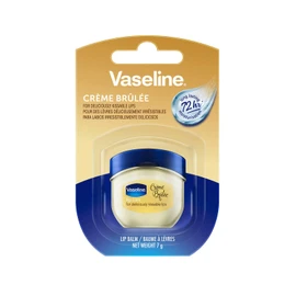 Vaseline Lip Therapy Crème Brûlée, Nourishing Lip Balm for Optimal Moisture (Crème Brûlée (Pack of 2)