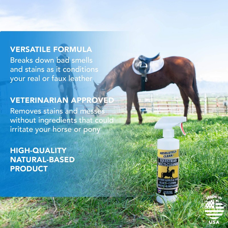 Absolutely Clean Amazing Saddle & Tack Cleaner and Conditioner