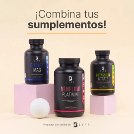 Citrato Potasio 120 Cápsulas Potassium Citrate Life