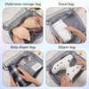 12 Pcs Packing Cubes Luggage Organizers Small Mesh Clothing Underwear