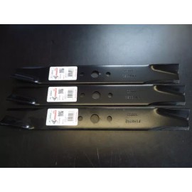 Copperhead NEW 3 Pack Mower Blades For Simplicity 44" Broadmoor 1704100 1716696ASM 1727774A