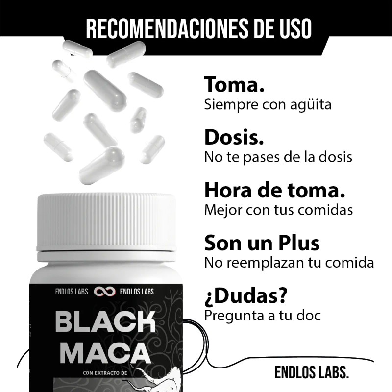 Maca Negra 60 | Precursor Testosterona | Testo Vegano (1)