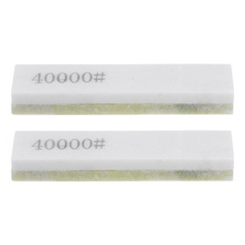 HARFINGTON 2pcs Knife Sharpening Stone Set 10000/40000 Grit Rectangle Knife Sharpening Stone Sharpener Whetstone for Knives Scissors Kitchen Sharpen Tools