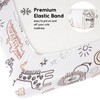 Yoofoss Pack of 2 Baby Fitted Sheets 60 x 120