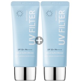 Aloe Vera Soothing Gel 98% 300mlx5pcs. Skin soothing moisture supply - 9. UV Mild Sun Cream 50mlx2pcs / 알로에베라 수딩젤 98% 300mlx5개피부진정수분공급 - 9.유브이 마일드 썬크림 50mlx2개