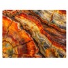 Petrified Wood Grain Agate Marble Kitchen Glass Cutting Board Decorative