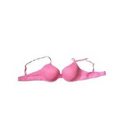 Victoria's Secret Pink Wear Everywhere Push Up Bra All Lace Color Pink New (US, Cup Band, 38, C, Lace Pink)