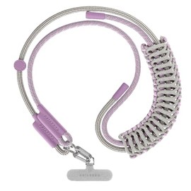 CASETiFY 8mm Braided Rope Cross-Body Phone Strap - Lilac/Sage