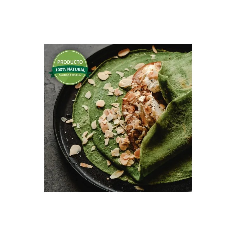 Chlorella Orgánica Pura De Pared Celular Rota 250 Gramos
